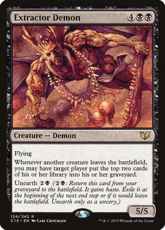 Extractor Demon [Commander 2015] MTG Single Magic: The Gathering  | Multizone: Comics And Games