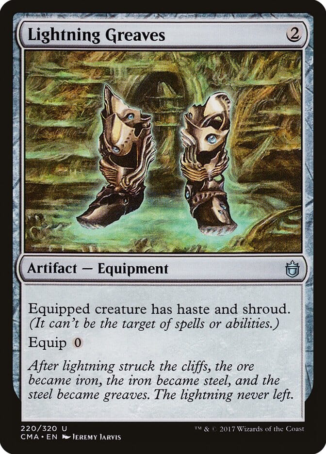 Lightning Greaves [Commander Anthology] MTG Single Magic: The Gathering  | Multizone: Comics And Games