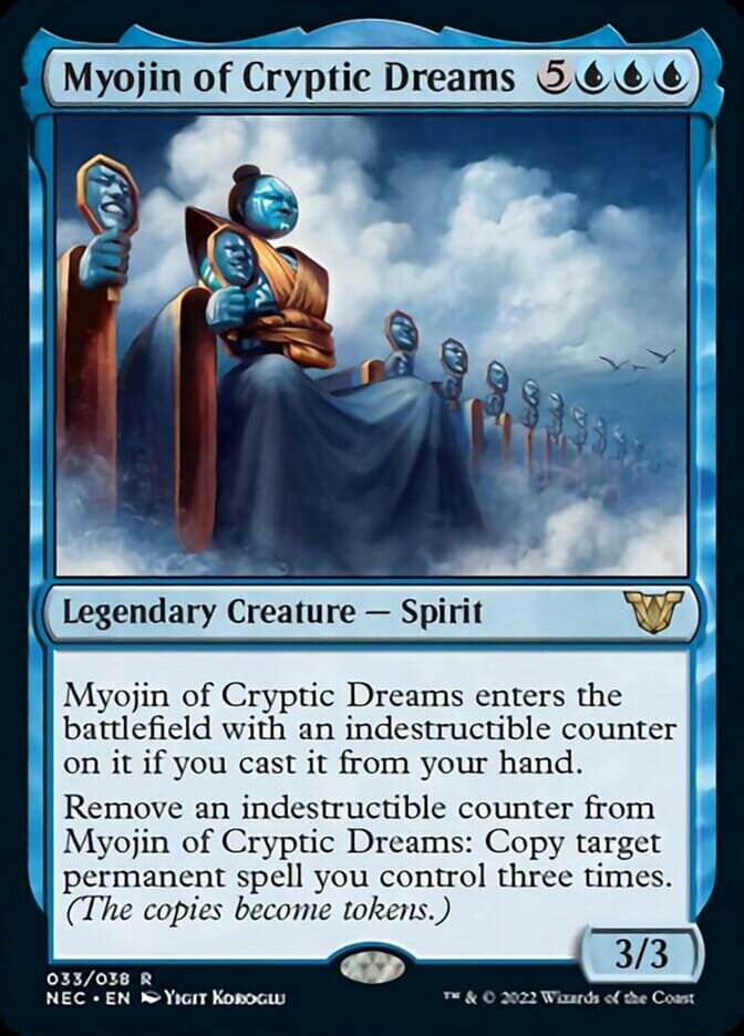 Myojin of Cryptic Dreams [Kamigawa: Neon Dynasty Commander] MTG Single Magic: The Gathering  | Multizone: Comics And Games