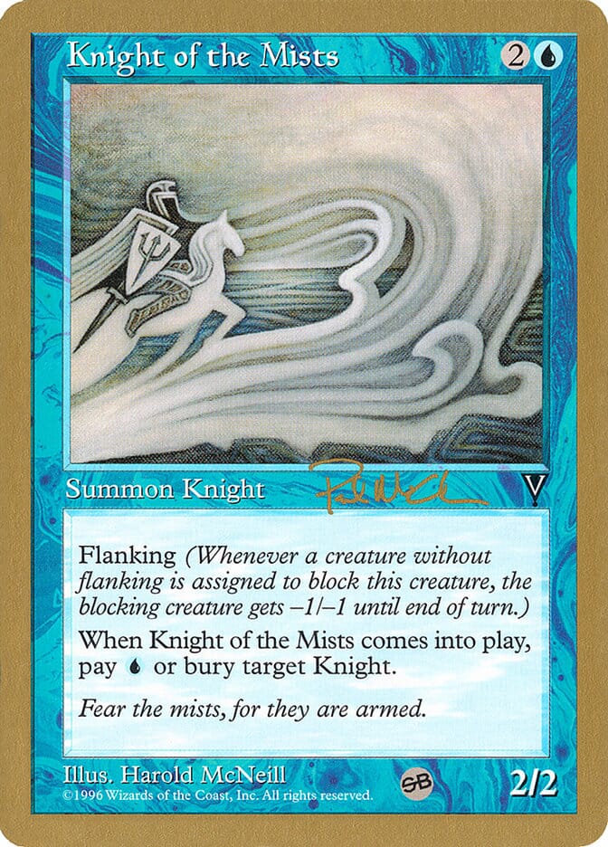 Knight of the Mists (Paul McCabe) (SB) [World Championship Decks 1997] MTG Single Magic: The Gathering  | Multizone: Comics And Games