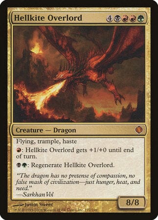 Hellkite Overlord [Shards of Alara] MTG Single Magic: The Gathering  | Multizone: Comics And Games