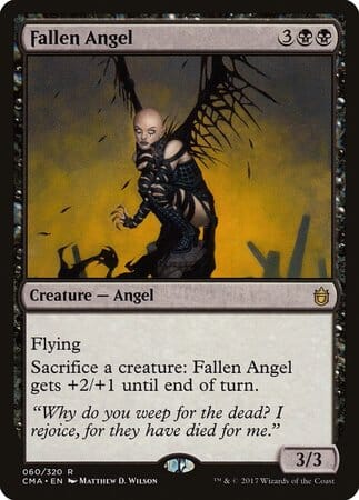 Fallen Angel [Commander Anthology] MTG Single Magic: The Gathering  | Multizone: Comics And Games