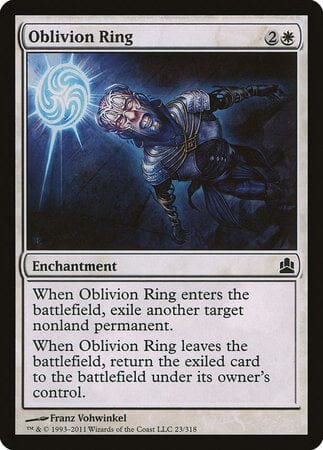 Oblivion Ring [Commander 2011] MTG Single Magic: The Gathering  | Multizone: Comics And Games