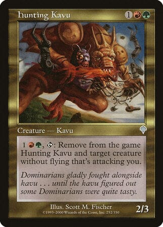 Hunting Kavu [Invasion] MTG Single Magic: The Gathering  | Multizone: Comics And Games