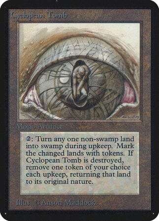 Cyclopean Tomb [Limited Edition Alpha] MTG Single Magic: The Gathering  | Multizone: Comics And Games