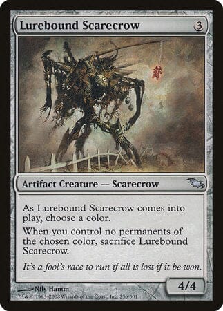 Lurebound Scarecrow [Shadowmoor] MTG Single Magic: The Gathering  | Multizone: Comics And Games