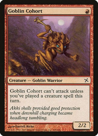 Goblin Cohort [Betrayers of Kamigawa] MTG Single Magic: The Gathering  | Multizone: Comics And Games
