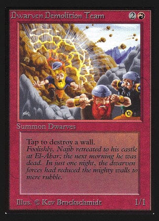 Dwarven Demolition Team (CE) [Collectors’ Edition] MTG Single Magic: The Gathering  | Multizone: Comics And Games