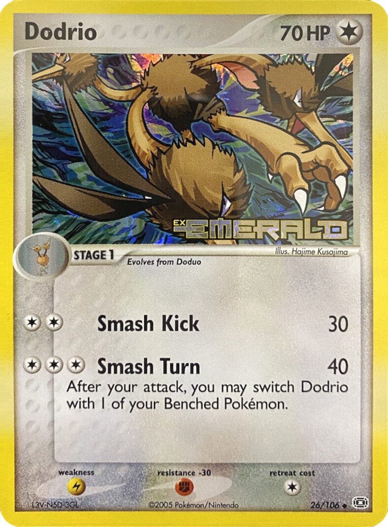 Dodrio (26/106) (Stamped) [EX: Emerald] Pokemon Single Pokémon  | Multizone: Comics And Games