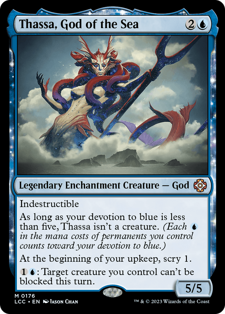 Thassa, God of the Sea [The Lost Caverns of Ixalan Commander] MTG Single Magic: The Gathering  | Multizone: Comics And Games