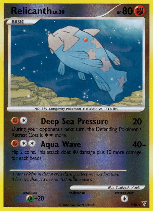Relicanth (SH8) [Platinum: Supreme Victors] Pokemon Single Pokémon  | Multizone: Comics And Games
