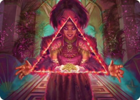 Seize the Spotlight Art Card [Streets of New Capenna Art Series] MTG Single Magic: The Gathering  | Multizone: Comics And Games