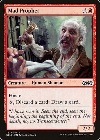 Mad Prophet [Ultimate Masters] MTG Single Magic: The Gathering  | Multizone: Comics And Games