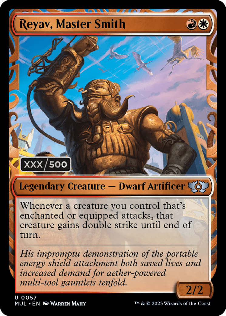 Reyav, Master Smith (Serialized) [Multiverse Legends] MTG Single Magic: The Gathering  | Multizone: Comics And Games