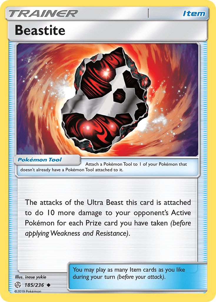 Beastite (185/236) [Sun & Moon: Cosmic Eclipse] Pokemon Single Pokémon  | Multizone: Comics And Games