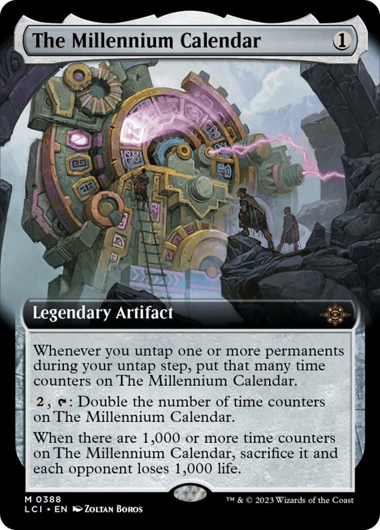 The Millennium Calendar (Extended Art) [The Lost Caverns of Ixalan] | Multizone: Comics And Games