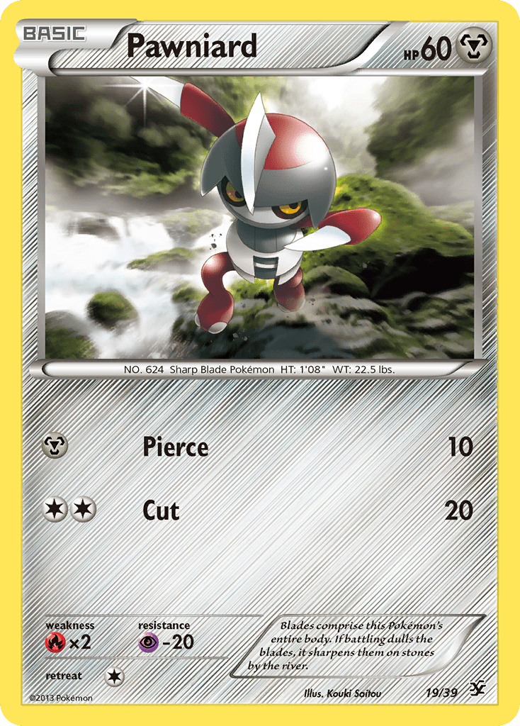 Pawniard (19/39) [XY: Kalos Starter Set] Pokemon Single Pokémon  | Multizone: Comics And Games