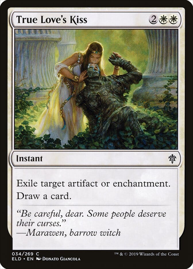 True Love's Kiss [Throne of Eldraine] MTG Single Magic: The Gathering  | Multizone: Comics And Games