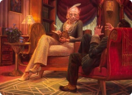 Phabine, Boss's Confidant Art Card [Streets of New Capenna Art Series] MTG Single Magic: The Gathering  | Multizone: Comics And Games