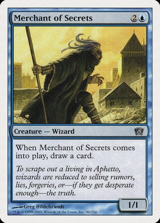 Merchant of Secrets [Eighth Edition] MTG Single Magic: The Gathering  | Multizone: Comics And Games