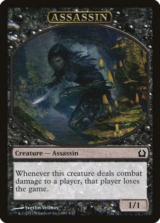 Assassin Token [Return to Ravnica Tokens] MTG Single Magic: The Gathering  | Multizone: Comics And Games