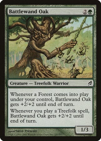 Battlewand Oak [Lorwyn] MTG Single Magic: The Gathering  | Multizone: Comics And Games