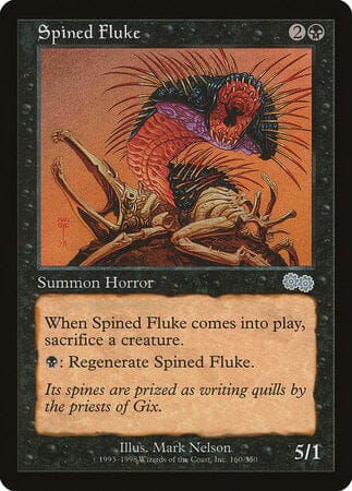 Spined Fluke [Urza's Saga] MTG Single Magic: The Gathering  | Multizone: Comics And Games