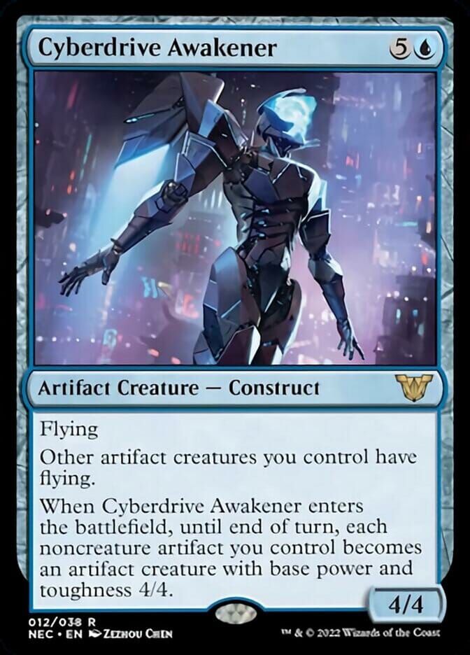 Cyberdrive Awakener [Kamigawa: Neon Dynasty Commander] MTG Single Magic: The Gathering  | Multizone: Comics And Games
