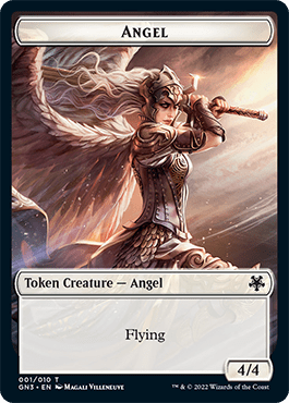 Zombie // Angel Double-Sided Token [Game Night: Free-for-All Tokens] MTG Single Magic: The Gathering  | Multizone: Comics And Games