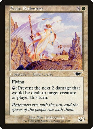 Aven Redeemer [Legions] MTG Single Magic: The Gathering  | Multizone: Comics And Games