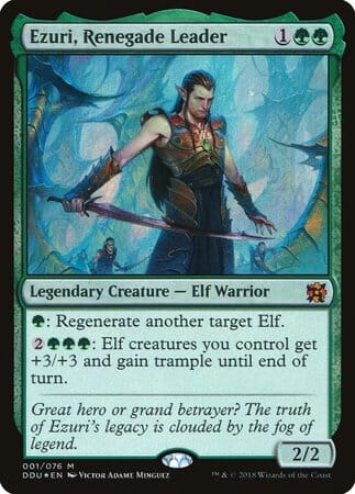 Ezuri, Renegade Leader [Duel Decks: Elves vs. Inventors] MTG Single Magic: The Gathering  | Multizone: Comics And Games