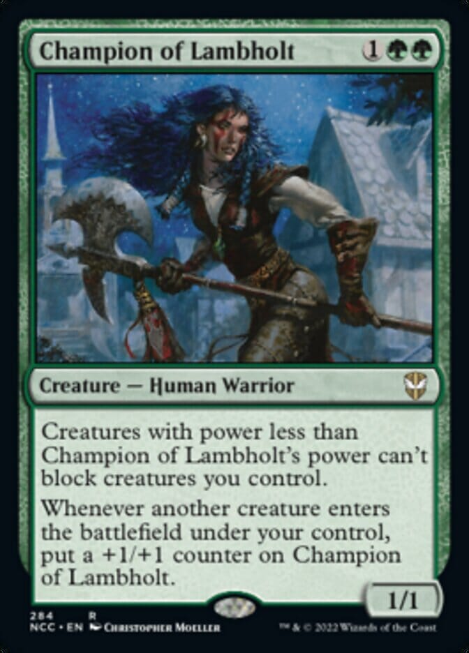 Champion of Lambholt [Streets of New Capenna Commander] MTG Single Magic: The Gathering  | Multizone: Comics And Games