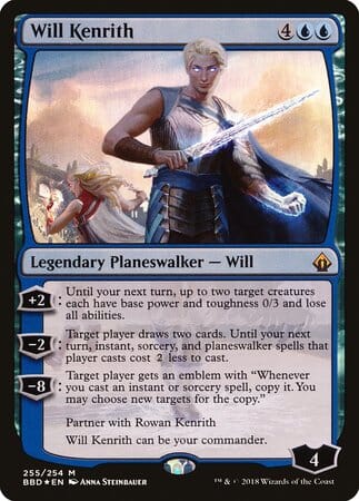 Will Kenrith (Alternate Art Foil) [Battlebond] MTG Single Magic: The Gathering  | Multizone: Comics And Games