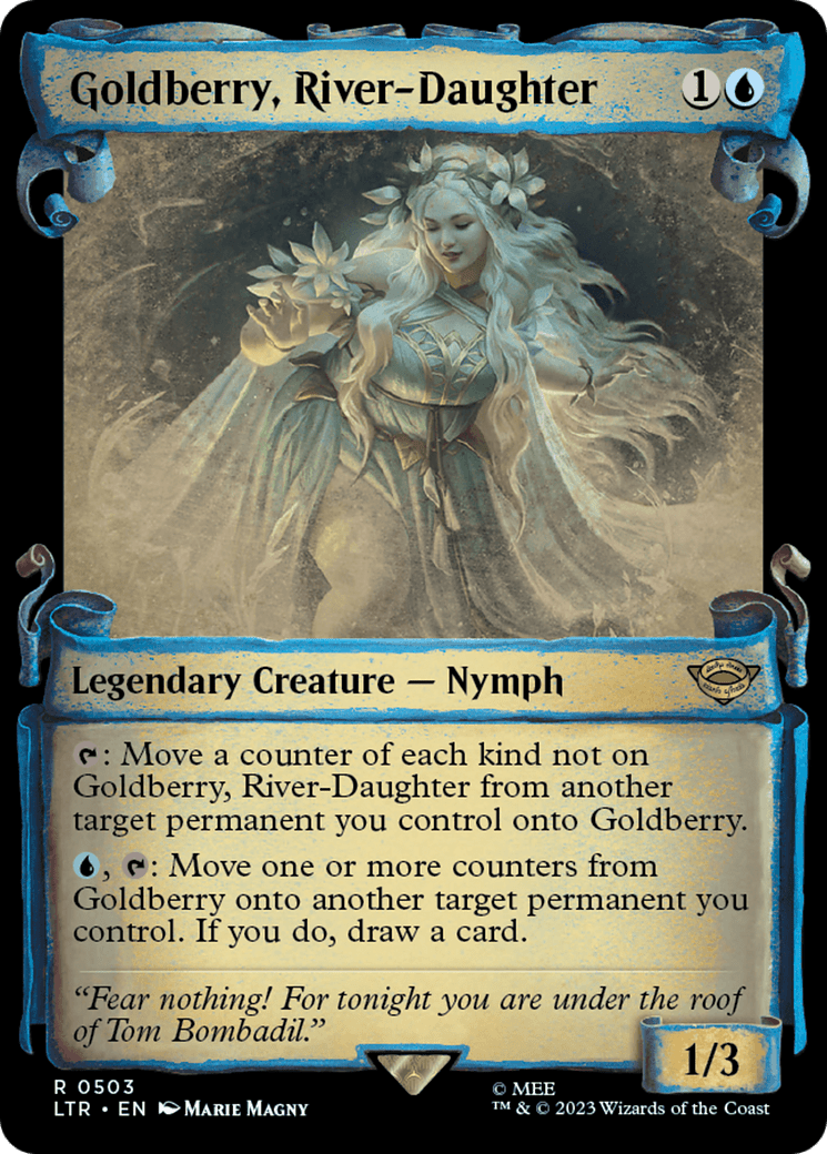 Goldberry, River-Daughter [The Lord of the Rings: Tales of Middle-Earth Showcase Scrolls] MTG Single Magic: The Gathering  | Multizone: Comics And Games