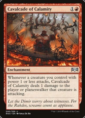 Cavalcade of Calamity [Ravnica Allegiance] MTG Single Magic: The Gathering  | Multizone: Comics And Games