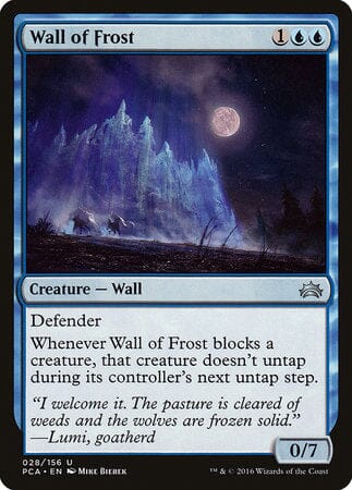 Wall of Frost [Planechase Anthology] MTG Single Magic: The Gathering  | Multizone: Comics And Games