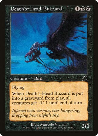 Death's-Head Buzzard [Scourge] MTG Single Magic: The Gathering  | Multizone: Comics And Games