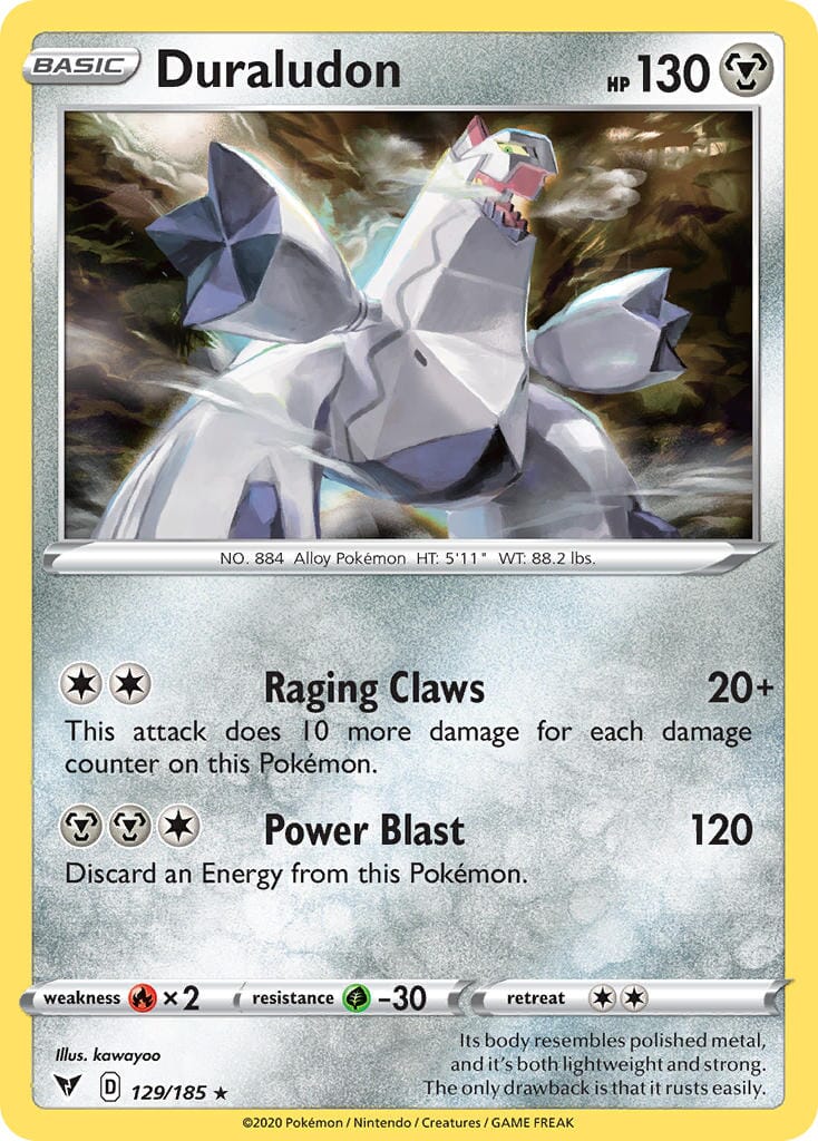 Duraludon (129/185) [Sword & Shield: Vivid Voltage] Pokemon Single Pokémon  | Multizone: Comics And Games