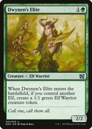 Dwynen's Elite [Duel Decks: Elves vs. Inventors] MTG Single Magic: The Gathering  | Multizone: Comics And Games