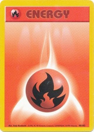 Fire Energy (98/102) [Base Set Unlimited] Pokemon Single Pokémon  | Multizone: Comics And Games