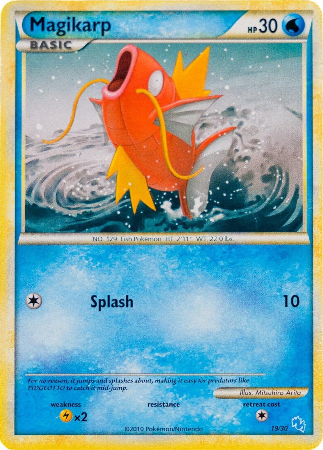 Magikarp (19/30) [HeartGold & SoulSilver: Trainer Kit - Gyarados] Pokemon Single Pokémon  | Multizone: Comics And Games