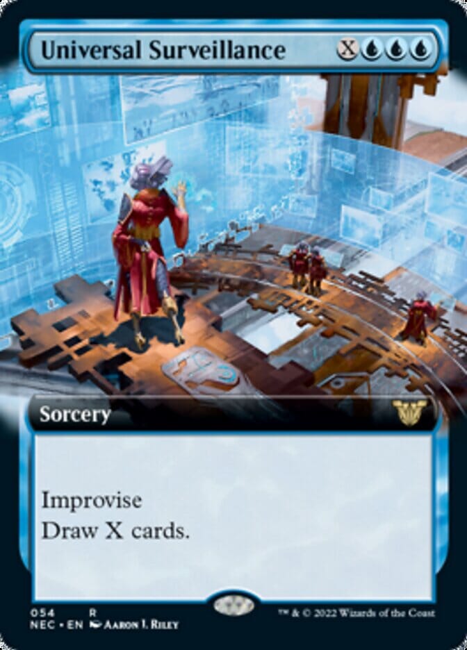 Universal Surveillance (Extended) [Kamigawa: Neon Dynasty Commander] MTG Single Magic: The Gathering  | Multizone: Comics And Games