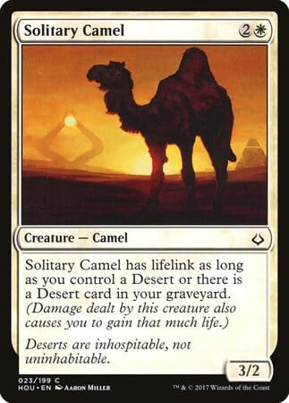 Solitary Camel [Hour of Devastation] MTG Single Magic: The Gathering  | Multizone: Comics And Games