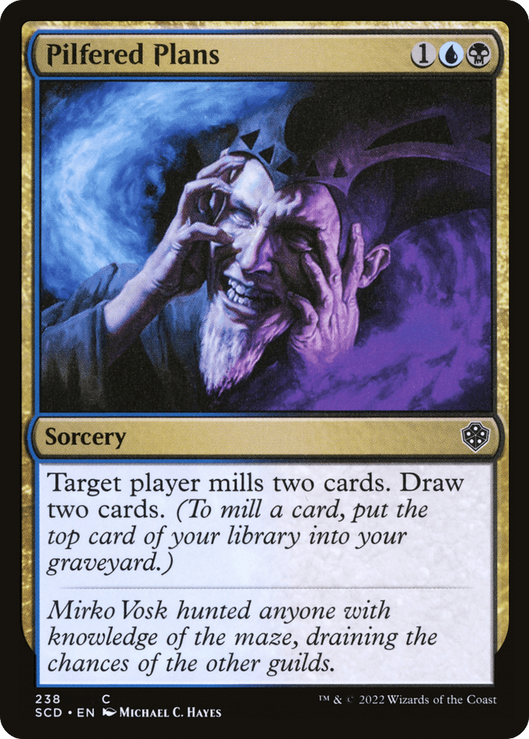 Pilfered Plans [Starter Commander Decks] MTG Single Magic: The Gathering  | Multizone: Comics And Games