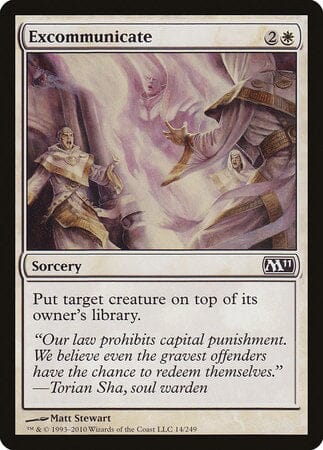 Excommunicate [Magic 2011] MTG Single Magic: The Gathering  | Multizone: Comics And Games