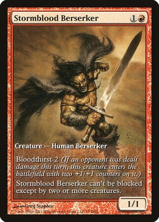Stormblood Berserker [Magic 2012 Promos] MTG Single Magic: The Gathering  | Multizone: Comics And Games