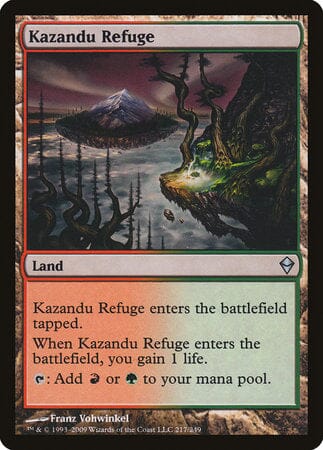 Kazandu Refuge [Zendikar] MTG Single Magic: The Gathering  | Multizone: Comics And Games