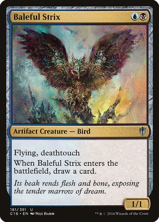 Baleful Strix [Commander 2016] MTG Single Magic: The Gathering  | Multizone: Comics And Games