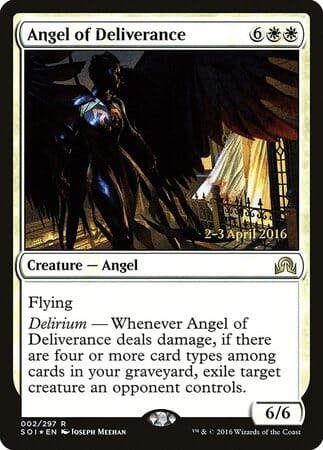 Angel of Deliverance [Shadows over Innistrad Promos] MTG Single Magic: The Gathering  | Multizone: Comics And Games