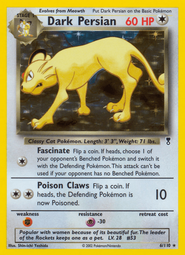 Dark Persian (6/110) [Legendary Collection] Pokemon Single Pokémon  | Multizone: Comics And Games